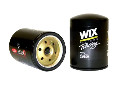 Wix 51060R Racing Oil Filter Suit Sbc/Bbc, 13/16-16 Thread With Anti Drain Back Valve 1