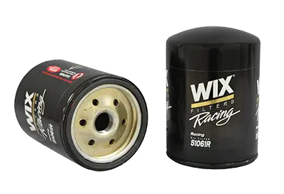 Wix 51061R Racing Oil Filter Suit Sbc/Bbc, 13/16-16 Thread Without Anti Drain Back Valve 1