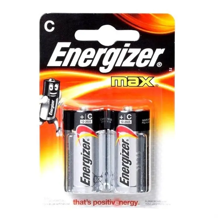 Energizer Max C 2Pk Batteries 1
