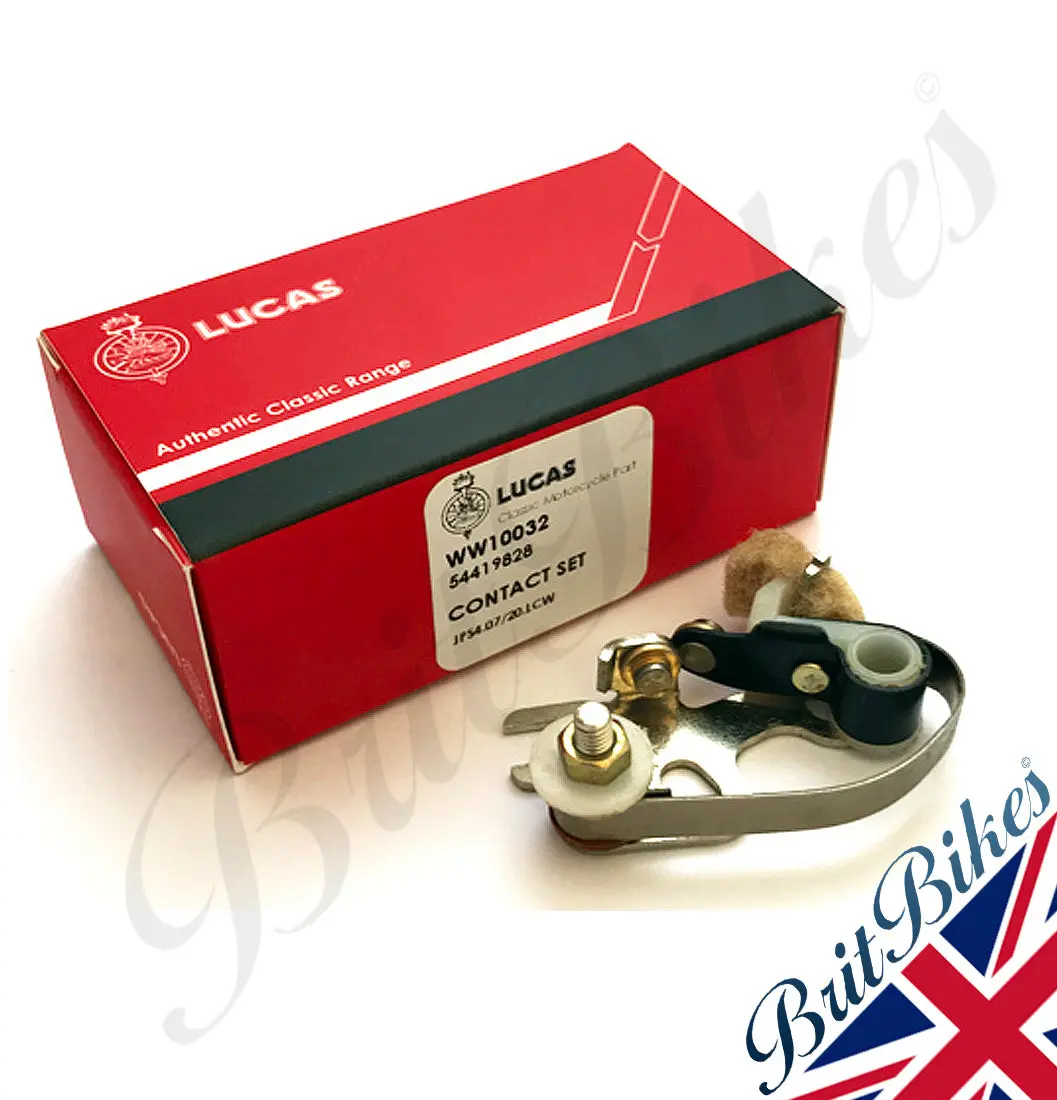 Lucas Contact Set - Bsa A75 Rocket 3 & Triumph T150 T160 Trident 99-1014 19-1865 1