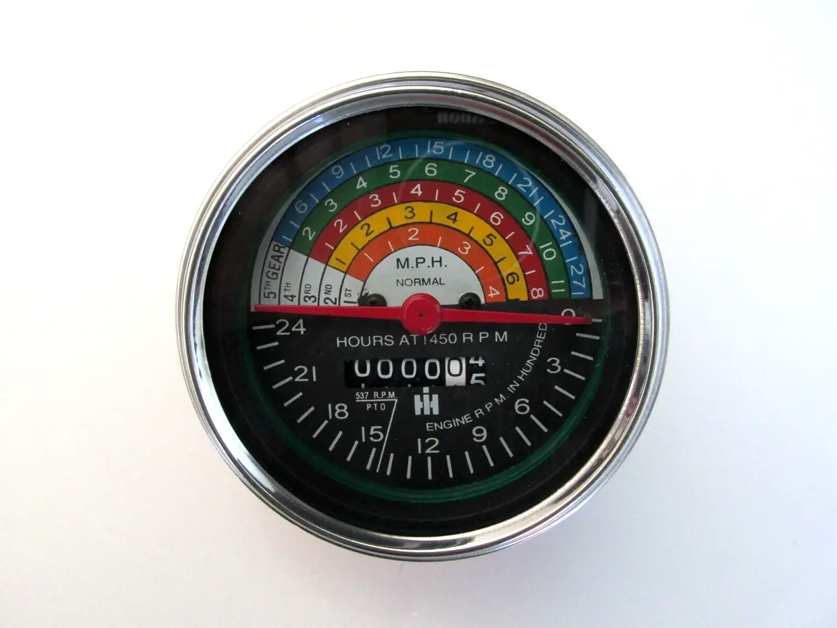 Blemished Tachometer For Farmall Ih 460 / 560 / 660 Gas  Diesel 383093R91 1