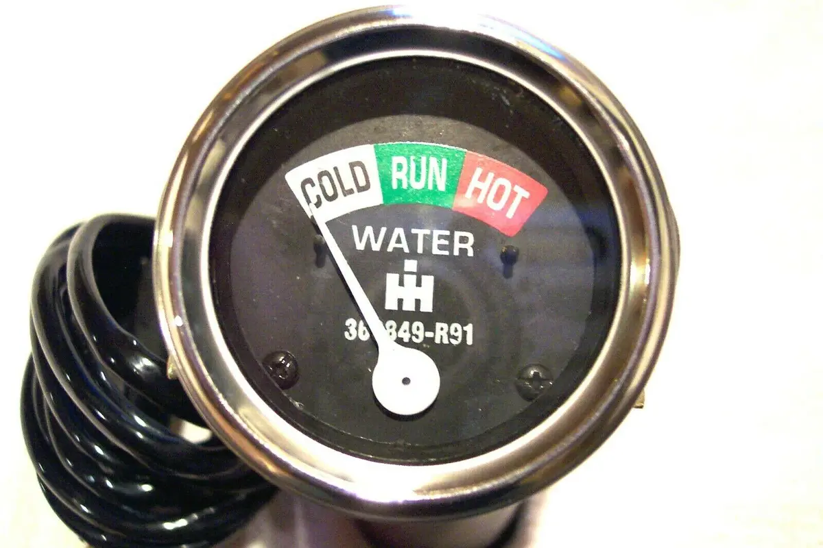 Temperature Gauge For Farmall Ih C, Super C, 200, 230, 240 72" 1
