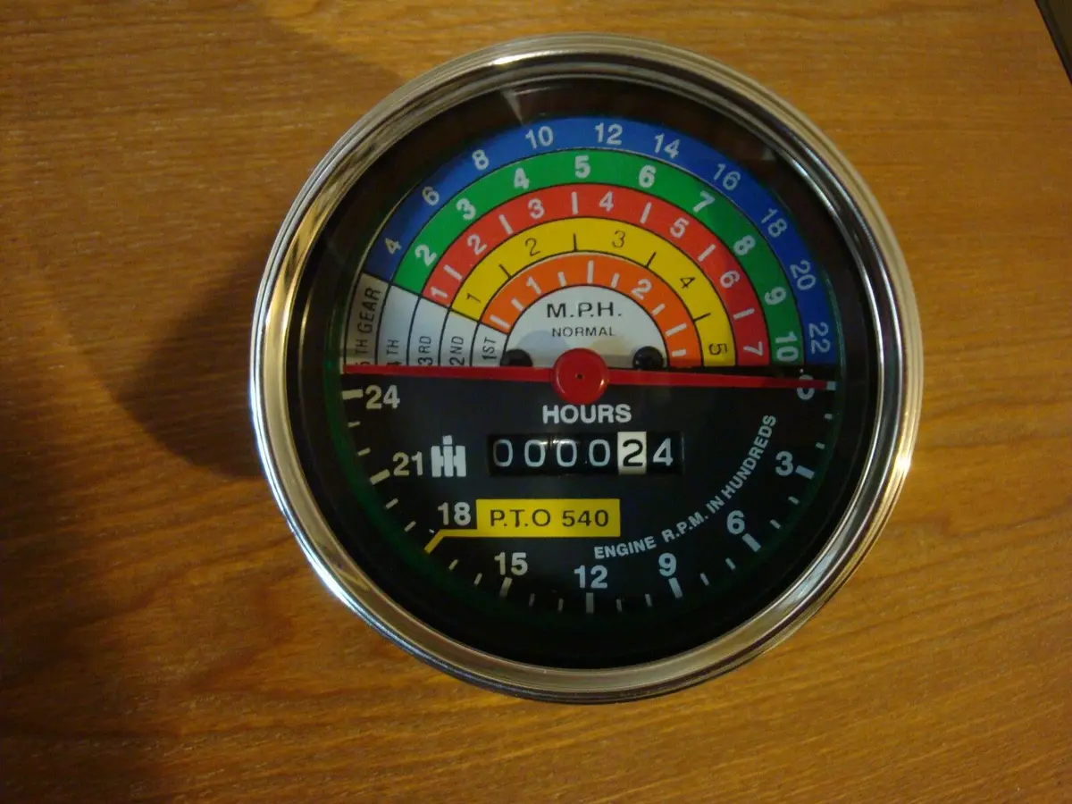 Tachometer For Farmall Ih 460 / 560 / 660 Gas  Diesel 383093R91 1