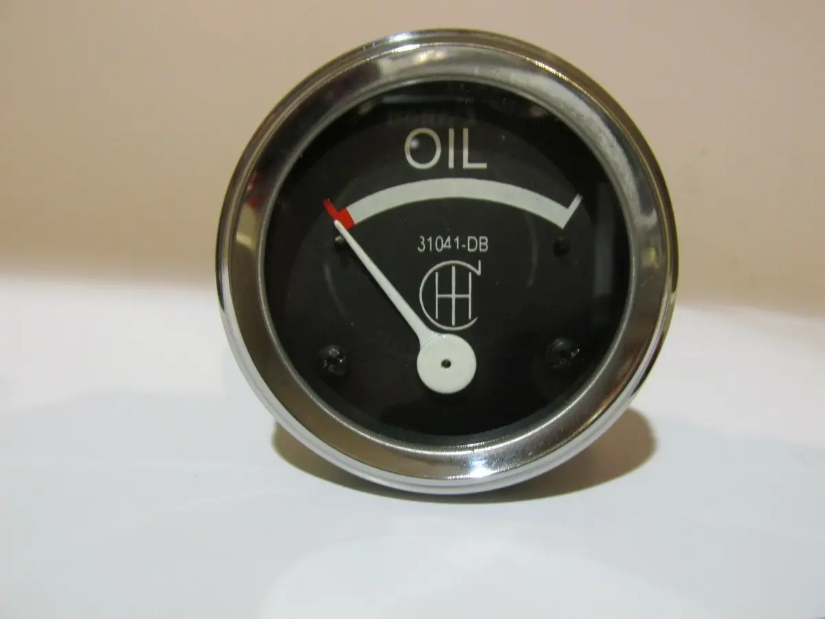 Oil Pressure Gauge Fits Farmall Ih F20 F30 0-15 Psi Special Low Pressure 31041Db 1