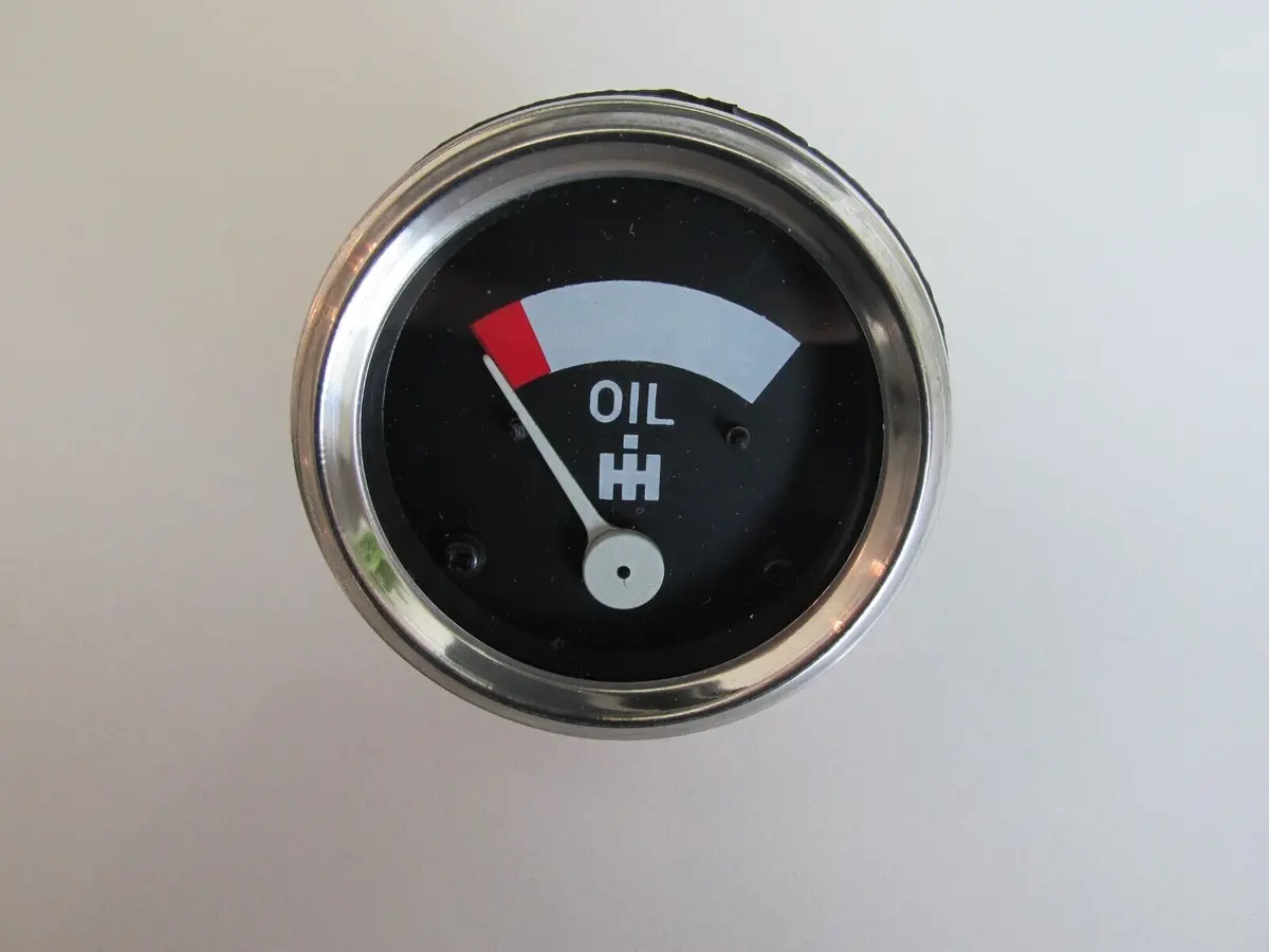 Low Pressure 40 Psi Oil Gauge For Farmall Ih A Av B Bn C Super A A1 Sc 43987Db 1