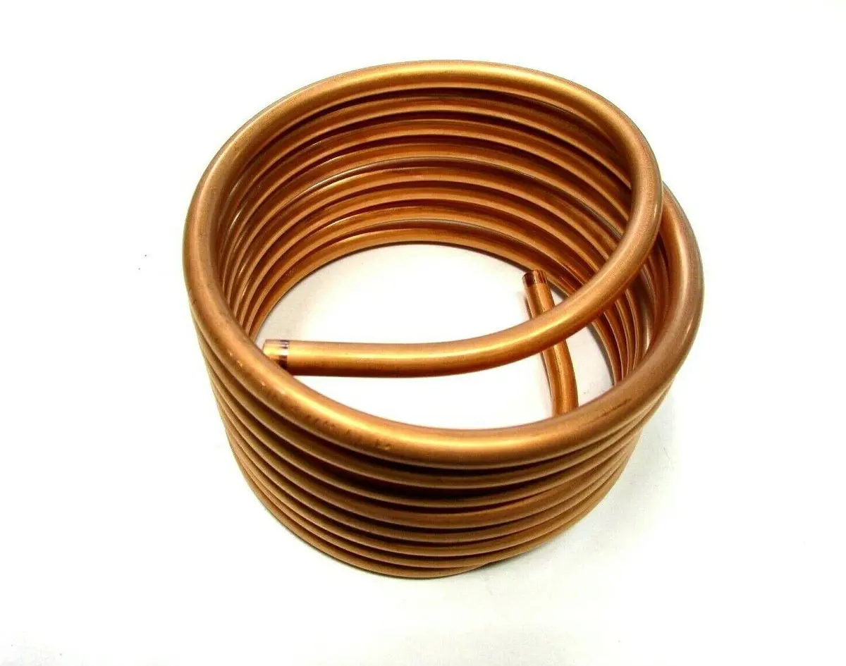 Copper Tubing Natural 1/4 In. Od X 8 Ft. Each 1