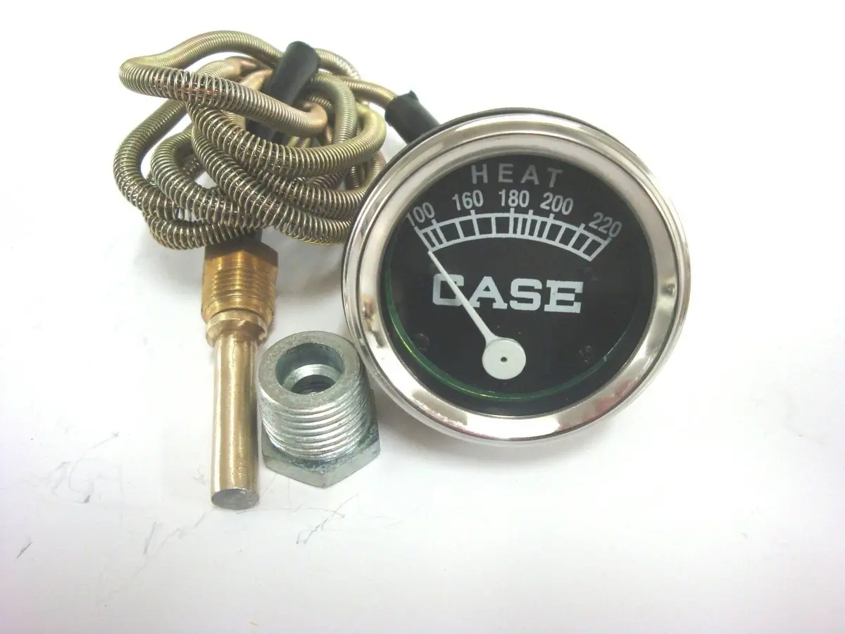 Temperature Temp Gauge For Case Tractor Model D Dc La S Sc Vac 400 500 600 1