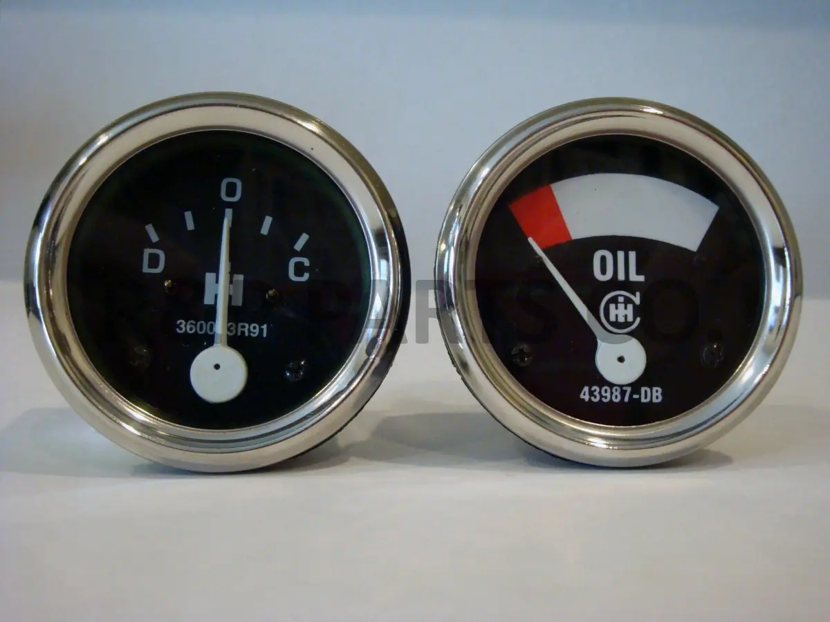 Oil Amp Gauge Set Compatible With Farmall Ih A Av B C 100 43987Db 360053R91 1