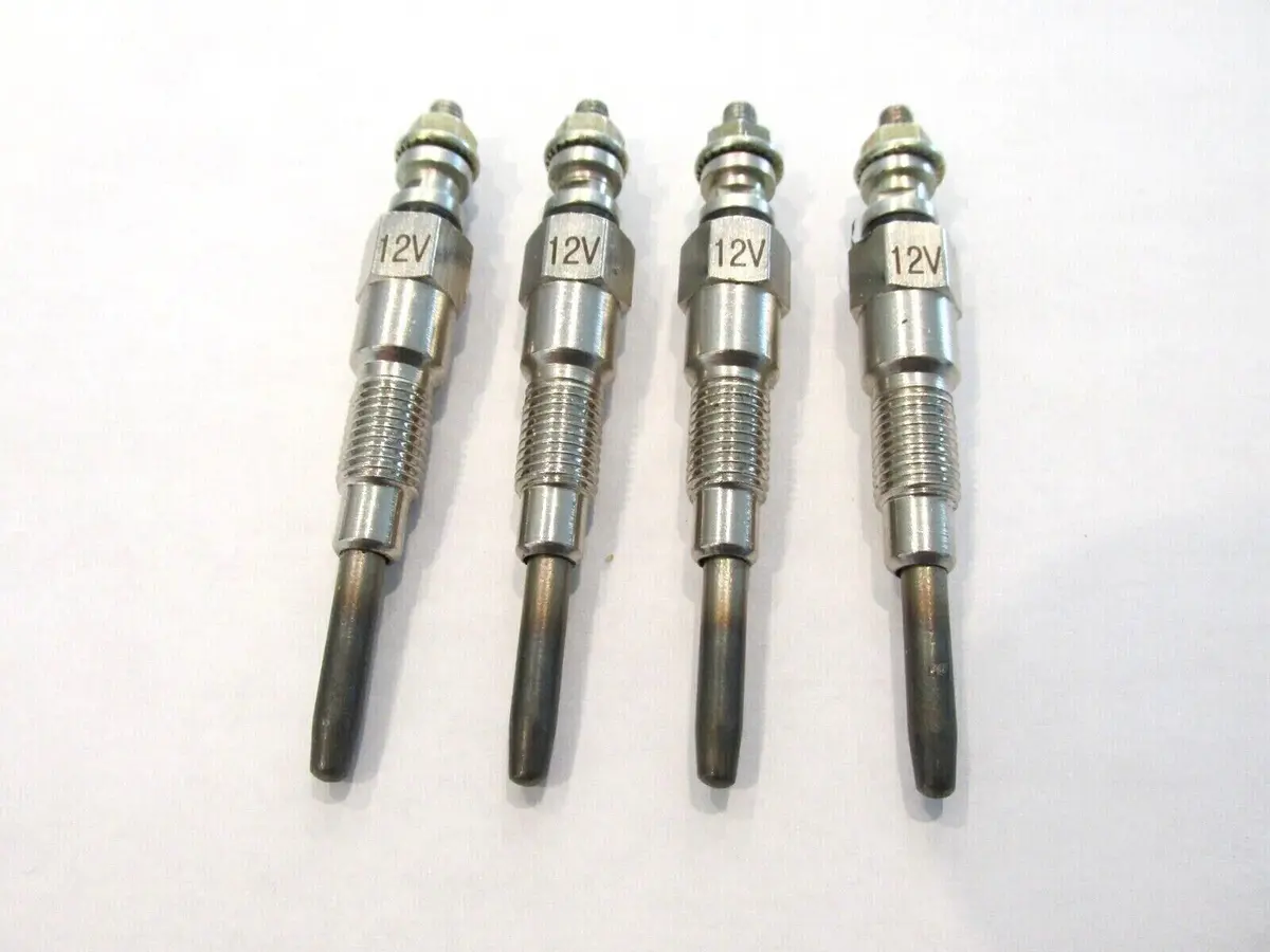 (4) Glow Plugs For Kubota Engine, V1505, V1305, V1205 1