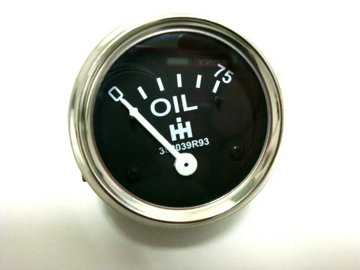 Oil Gauge For Farmall Ih Late Cub 100 130 140 200 230 1955 Up Screw In 362039R91 1