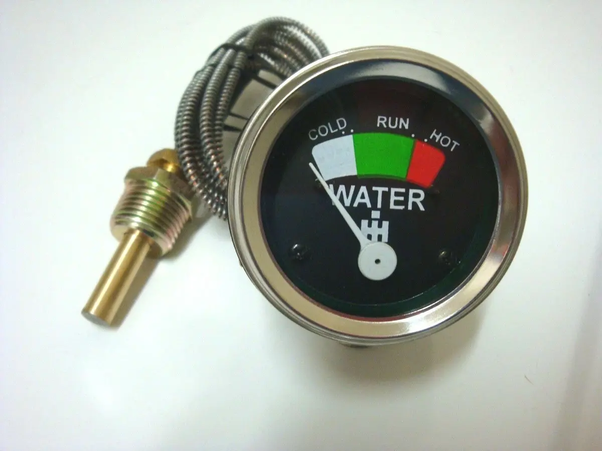 Temperature Gauge For Ih International B250 B275 B414 354 414 434 Spring Style 1