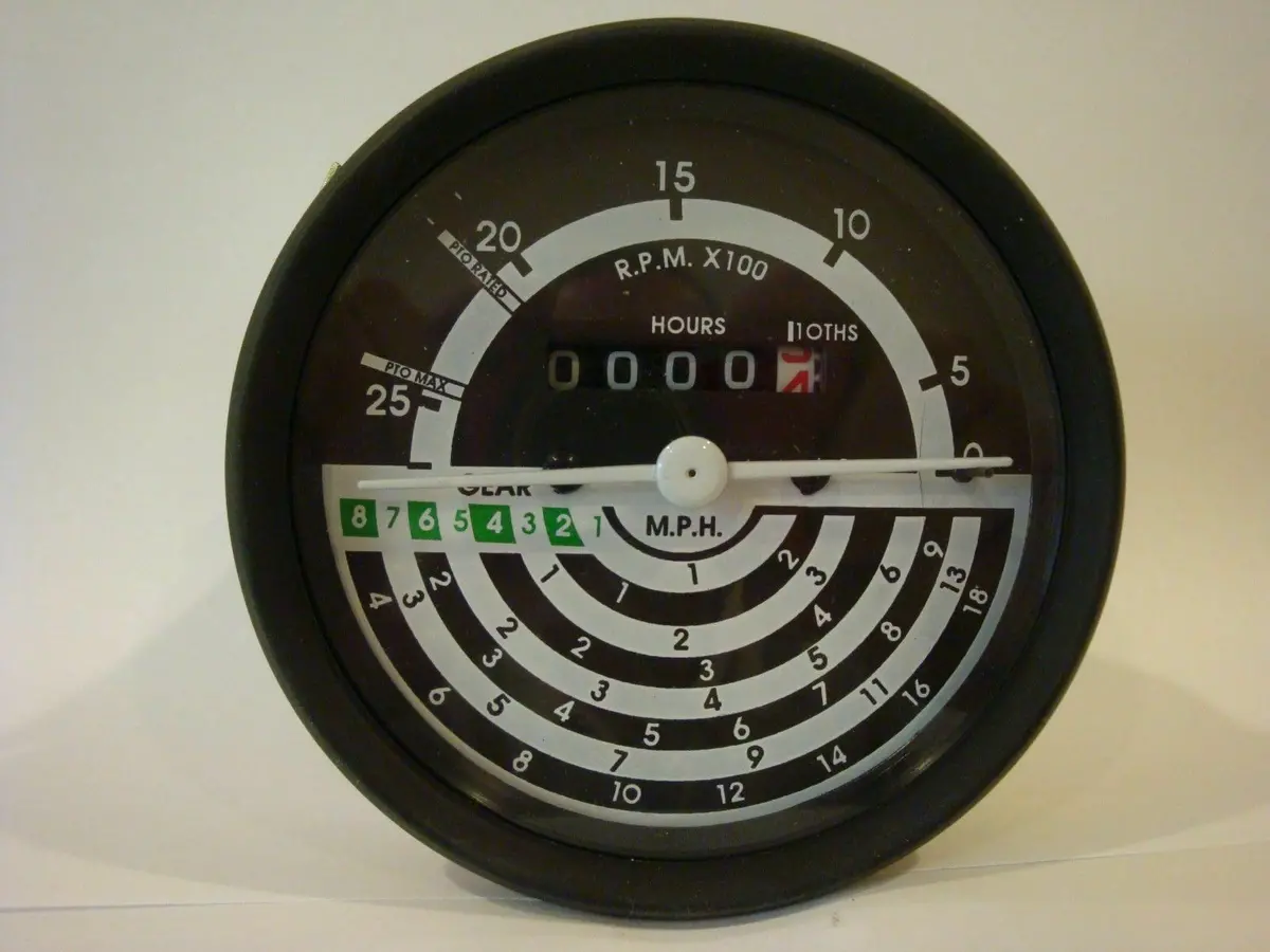Replacement Tachometer Will Fit John Deere  Tractor 1020 1520 2020 2120 Al30803 1