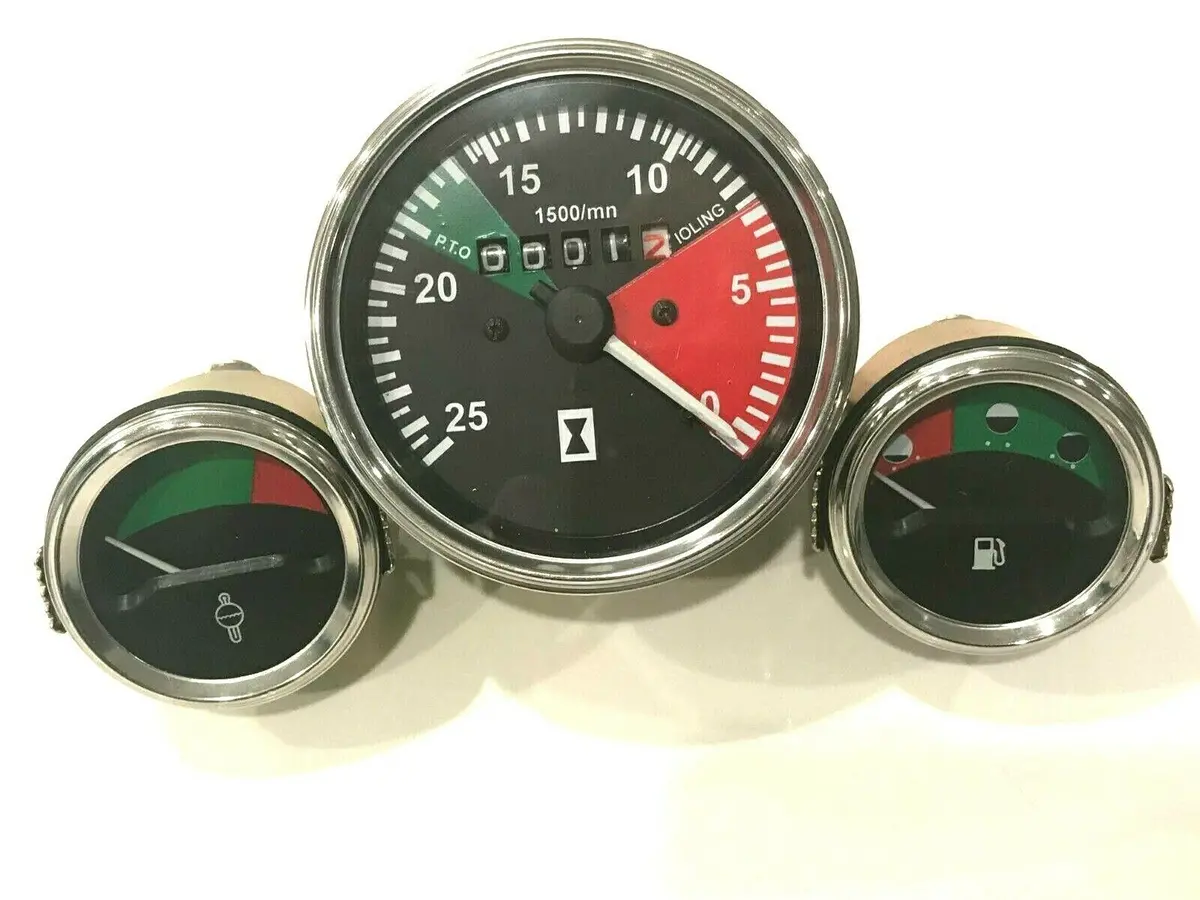 Tachometer Fuel Temperature Gauge For Massey 230 240 550 Ursus 2802 1