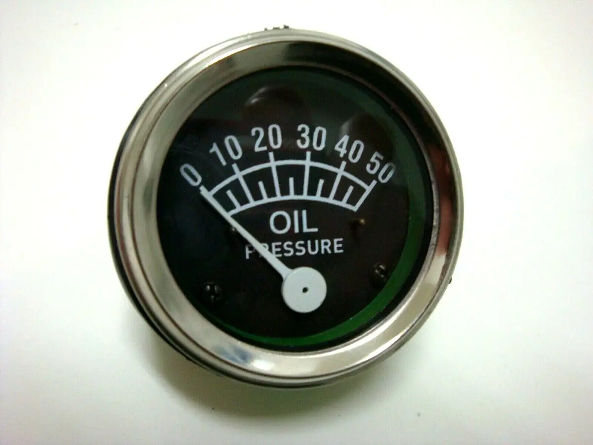 9N9273a, Oil Gauge 50 Psi Compatible With Ford Tractor 2N 8N 9N Naa 600 700 800 900 1