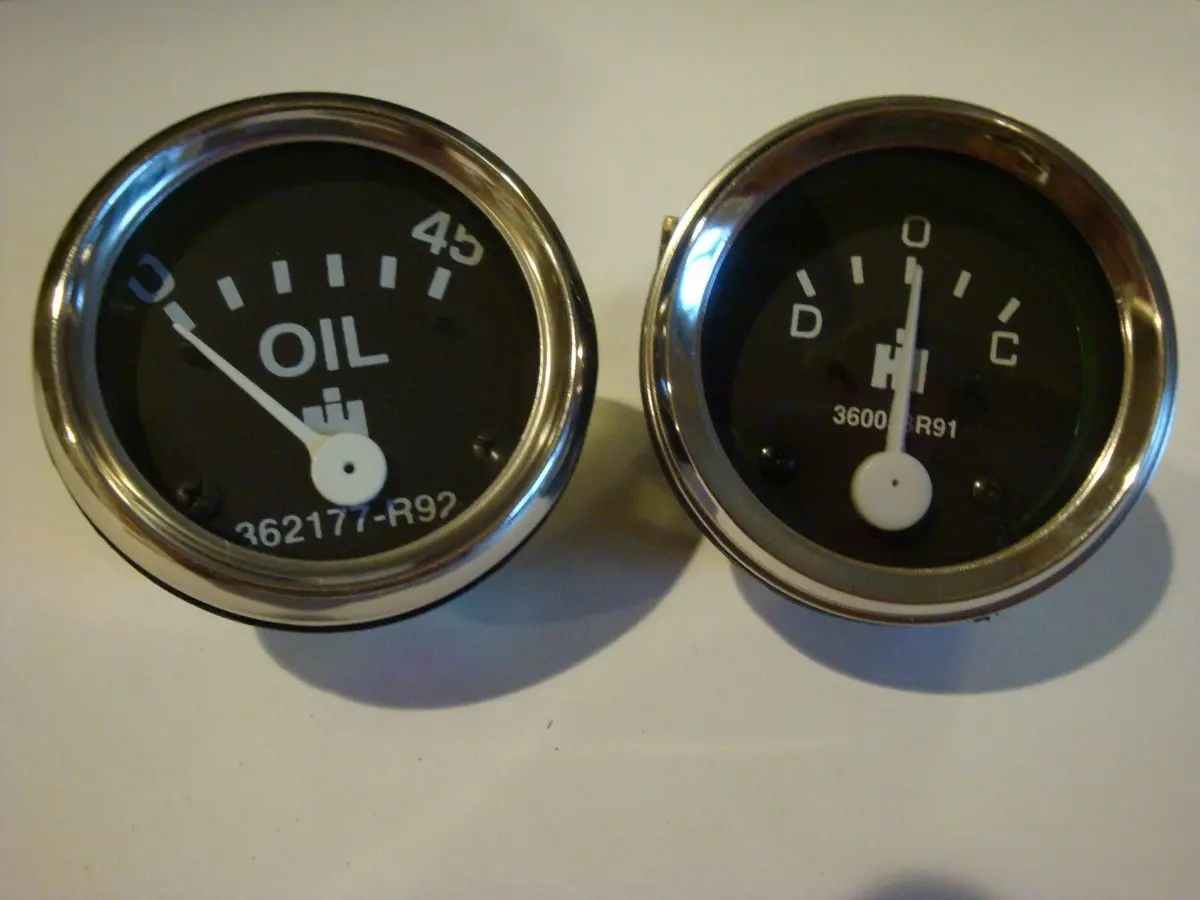 Gauge Set Oil, Amp For Farmall Cub 362177R92 360053R91 1955 & Up 1