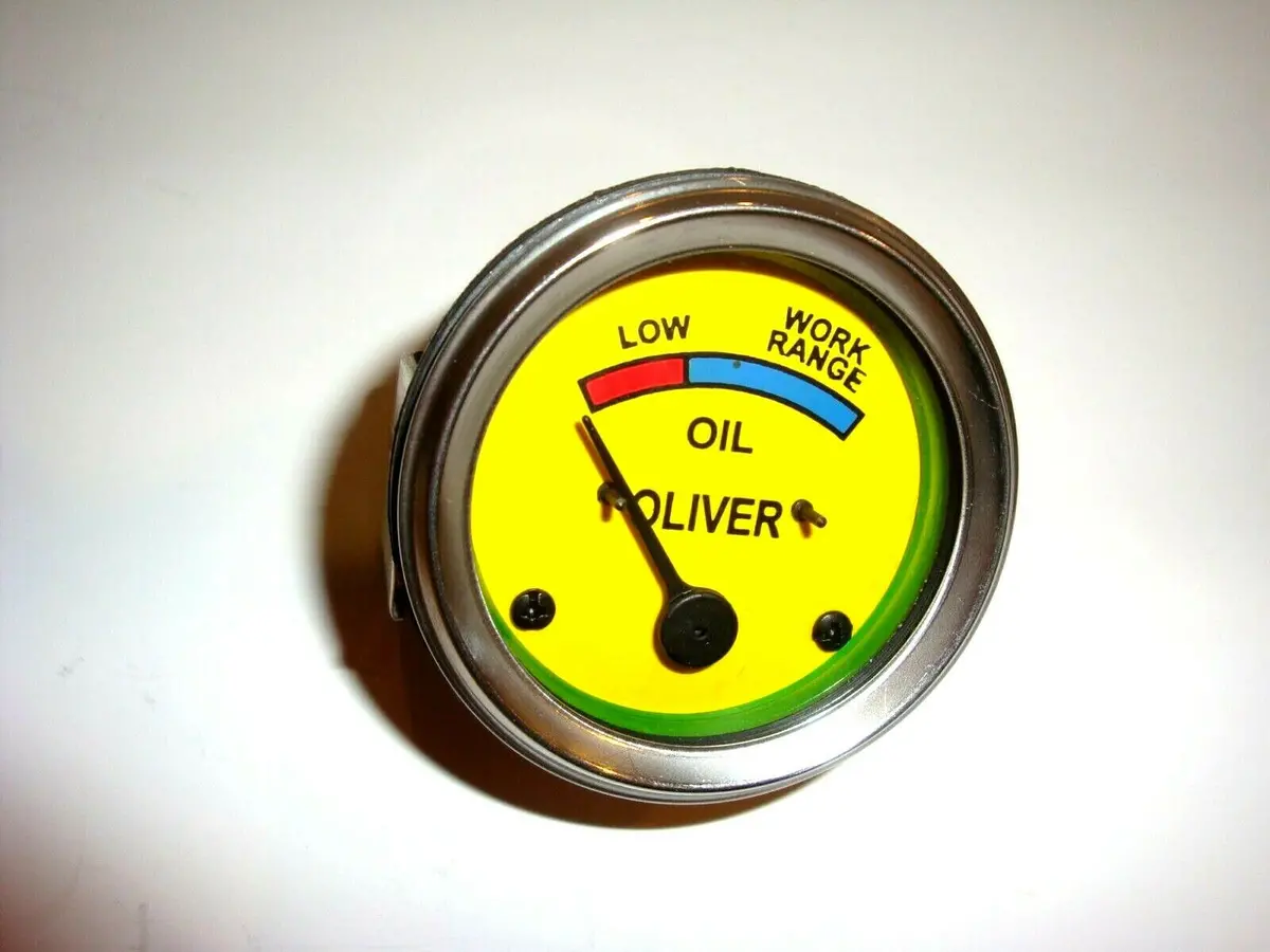 30 Psi Oil Pressure Gauge For Oliver Tractors Super 44 55 66 77 88 440 660 Hg Oc 1