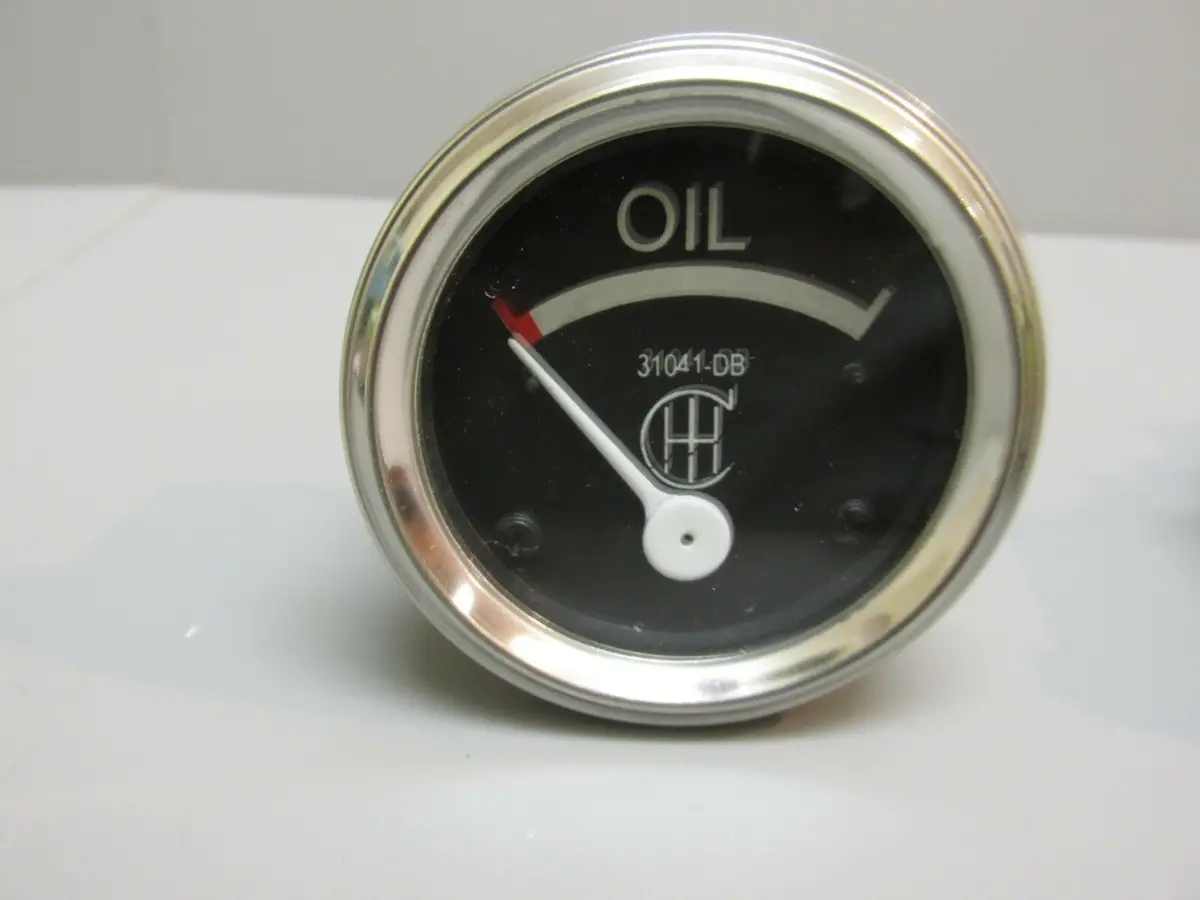 Oil Pressure Gauge 0-75 Psi Compatible With Farmall Ih A B F12 F14 F20 F30 1