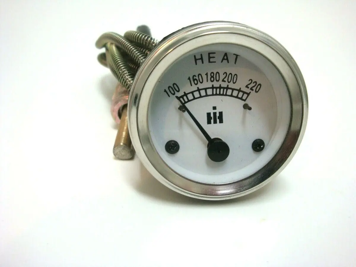 Numeric Temperature Gauge For Farmall Ih Sc 200 230 300 350 400 450 460 560 1