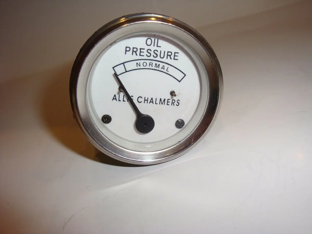 Oil Pressure Fuel Temp Amp Tach Gauge Set For Allis Chalmers Gas D14 D15 D17 2
