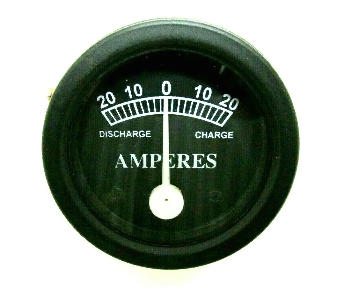 20 Amp Gauge, Compatible With Farmall Ih Ford Case Allis Chalmers Massey Ferguson 1
