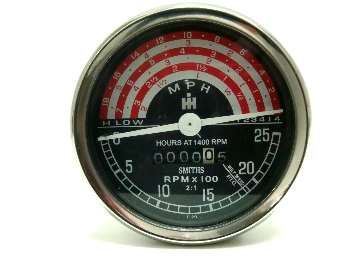 Tachometer For Ih International B250, B275, B414, 276, 354,434,444 1