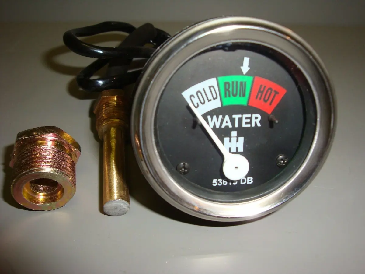 Temperature Gauge For Farmall Super A & Av 19" 1947-1954 53619Db 1