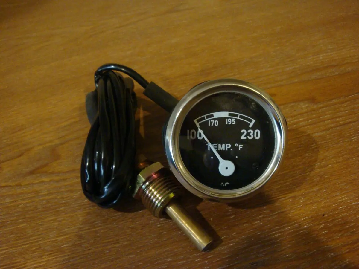 Temperature Temp Gauge For Ford Tractor 2N 8N 9N Naa 601 70 801 901 2000 4000 1