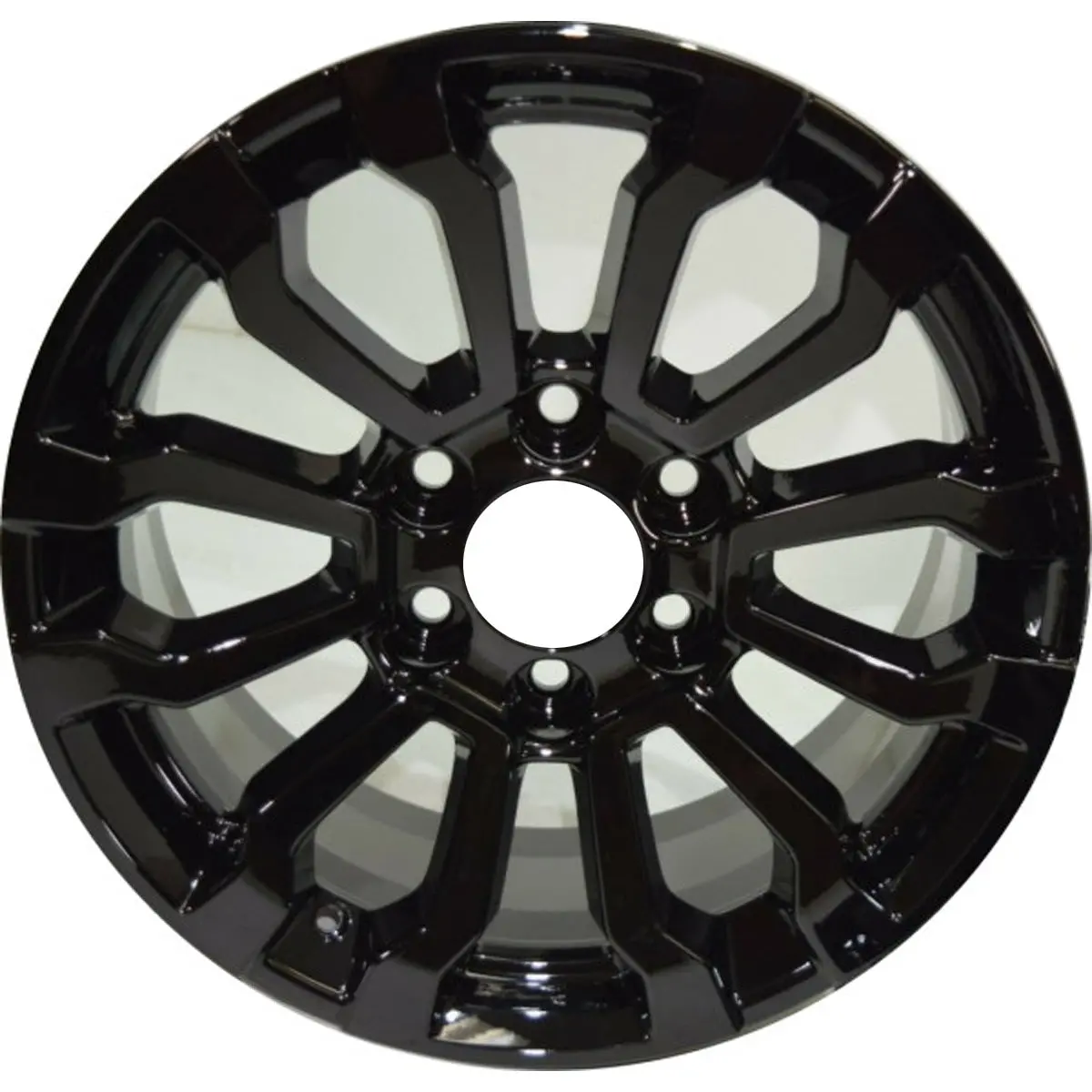 New 18" 2022-2023 Gmc Sierra 1500 Gloss Black Replacement Alloy Wheel - 5909 1