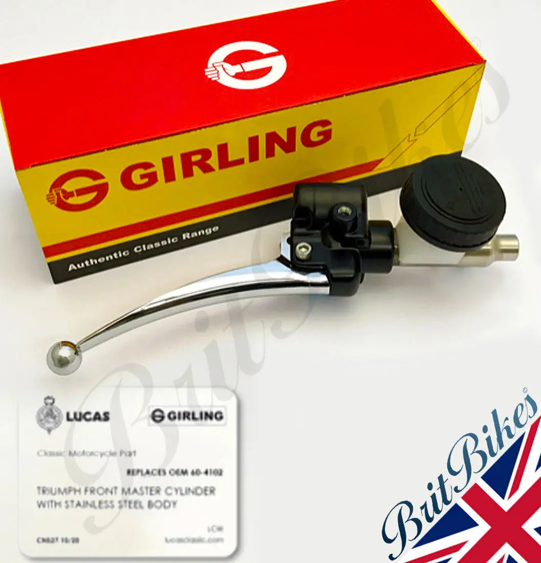 Genuine Girling Front Brake Master Cylinder Complete Triumph Tr7 T140 T160 1