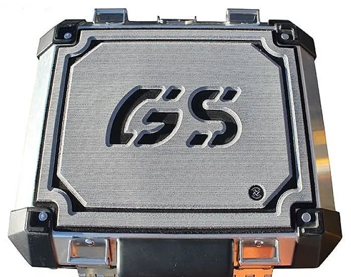 Techspec Pannier Cover For 32L Tail Case Lid On Bmw R1200gs, R1250gs With Oem Luggage 1