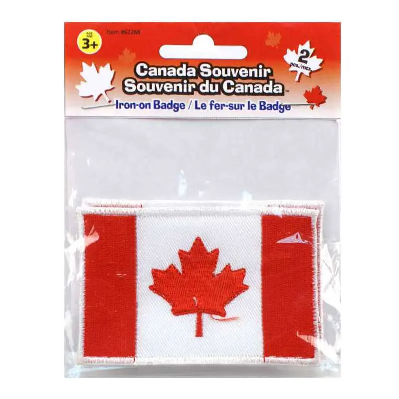 Canada Flag Iron On Patches 1