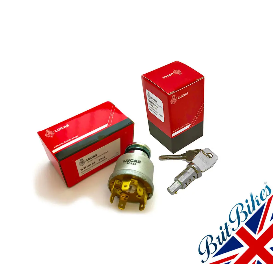 Lucas Ignition Light Switch & Keys Complete Bsa A65 Norton Triumph T140 99-7055 1