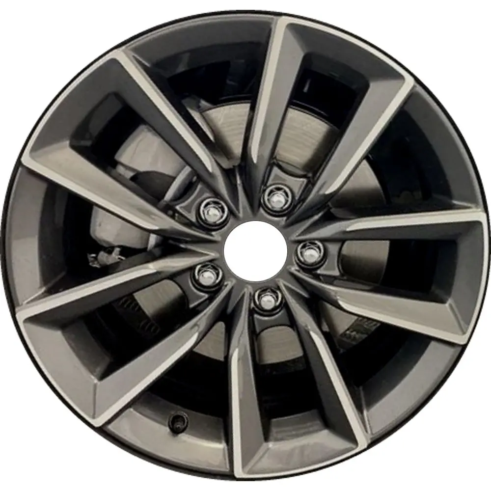 Brand New Oem 17" 2021-2022 Honda Accord Ex-L Machined Grey Alloy Wheel - 63701 1