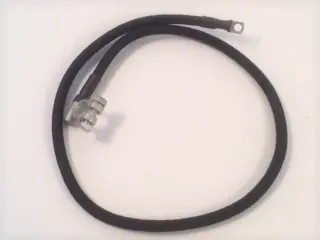 Negative Battery Lead To Switch, Clamp End, Cloth Braid, Tc 1