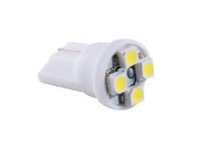 Bombillo T10-4Smd/5050 Green 24V 1