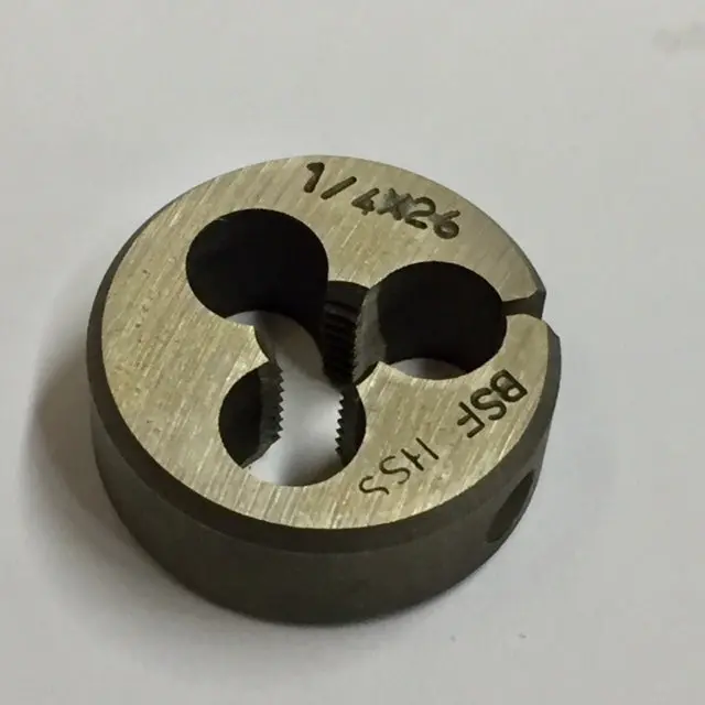 1/4 Bsf Die High Speed Steel 1