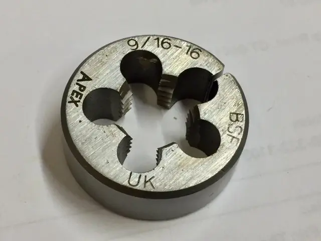 9/16" Bsf Die (1-5/16" O.D.)(Round) 1