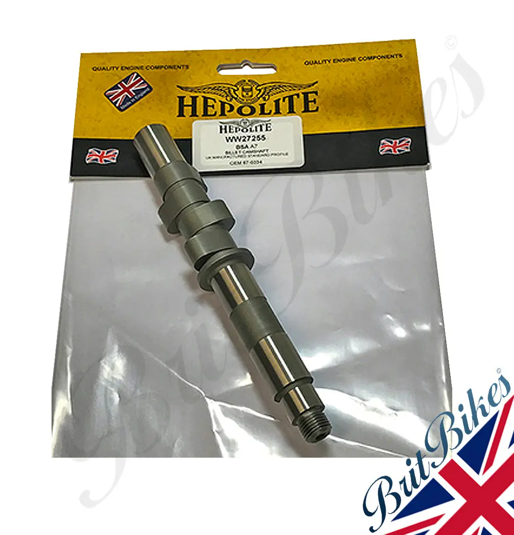 Genuine Hepolite Bsa A7 Mk1 (1947-50) Camshaft 67-0695 Made In Uk 1