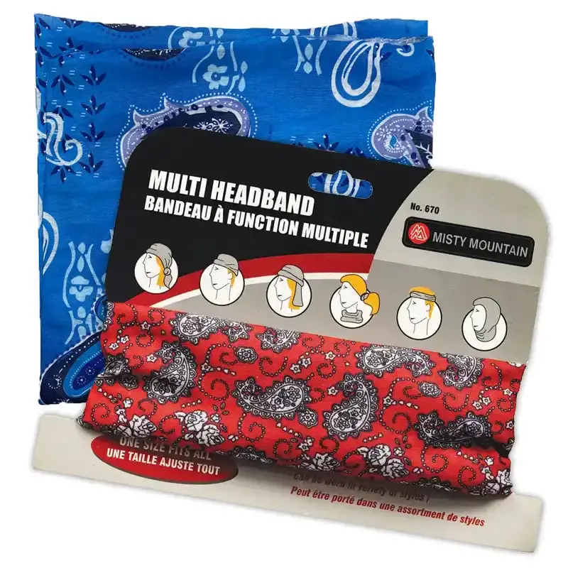 Multi Headband And Neck Gaiter 1
