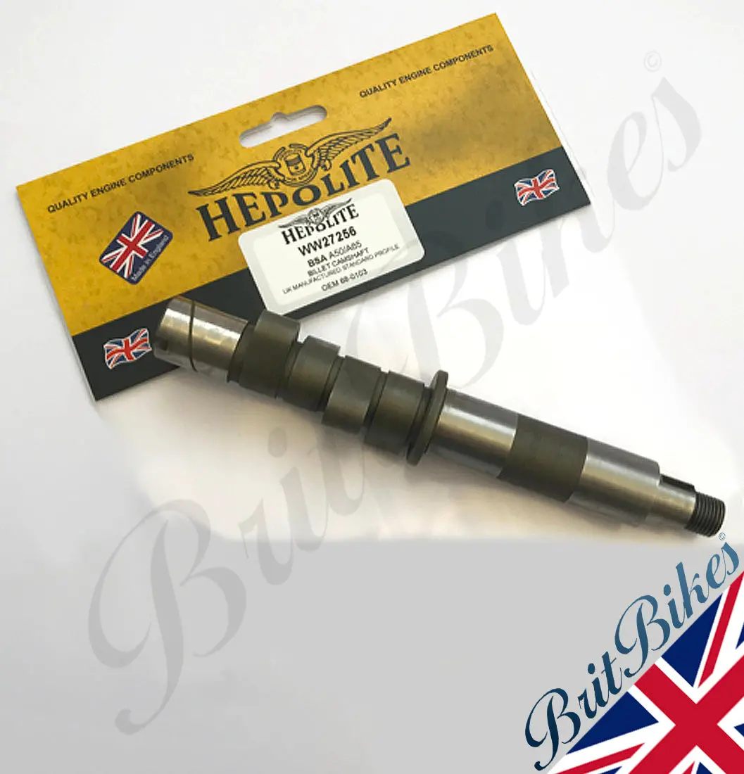 Genuine Hepolite Bsa A65 Standard Billet Camshaft 68-0103 Made In Uk 1