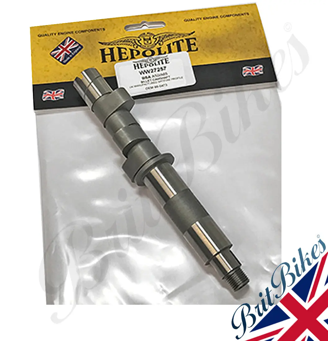Genuine Hepolite Bsa A65 Spitfire Billet Camshaft 68-0473 Made In Uk 1