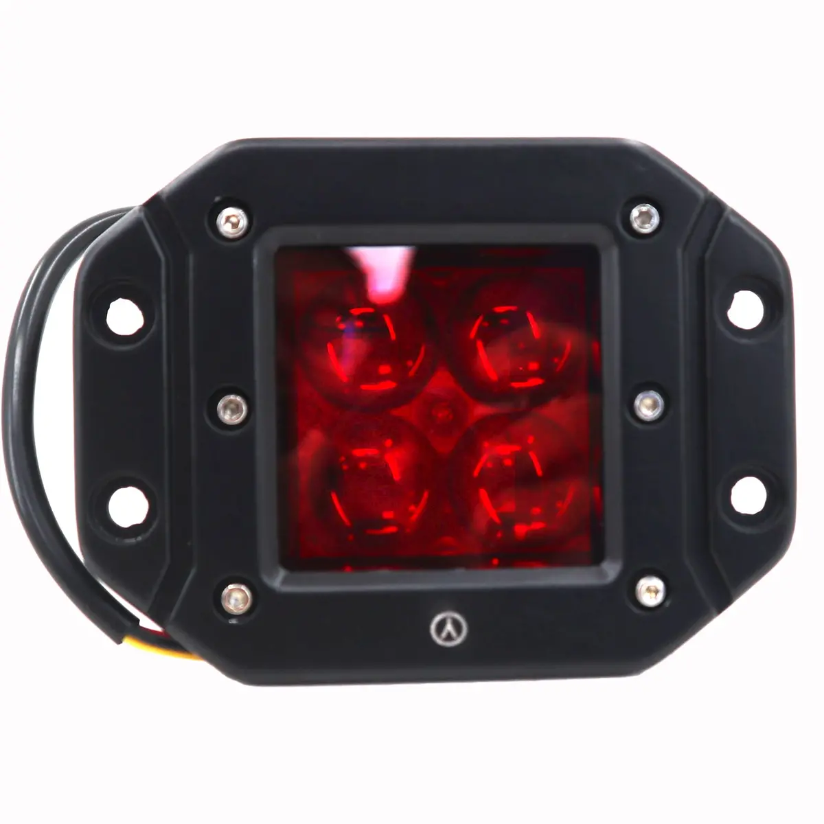 Workind Led Incustar Red-Estab-Flasher 4Leds -12W 1