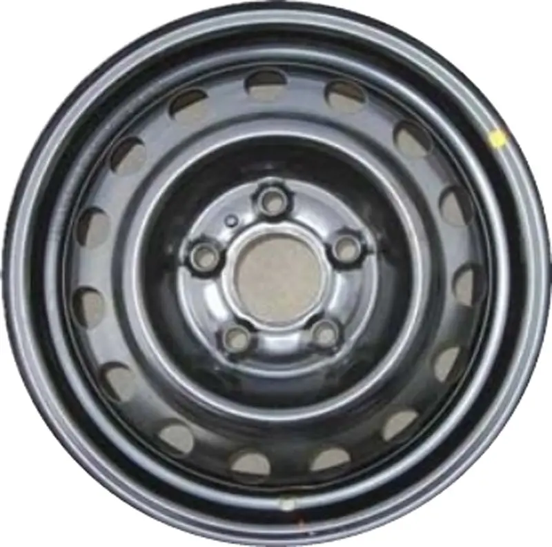 New 15" 15X6" 2011-2016 Hyundai Elantra Replacement Black Steel Wheel - 70805 1