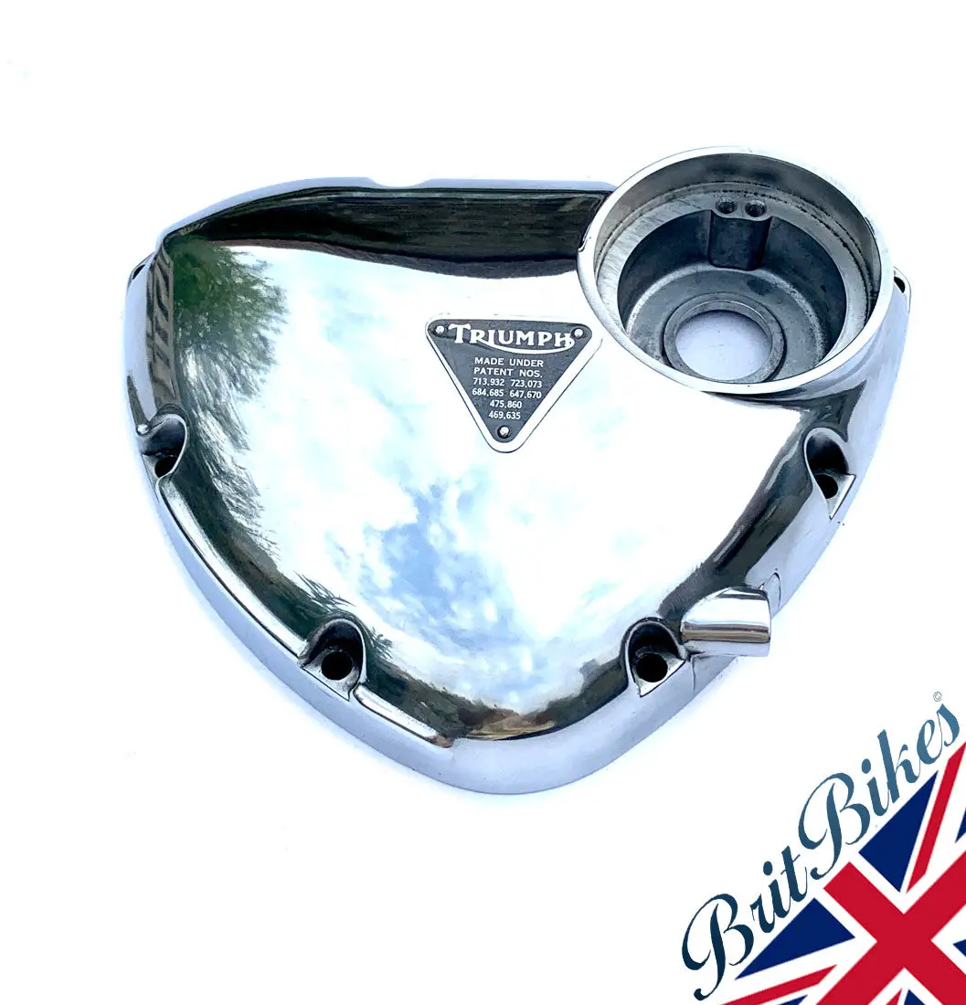 Kickstart Timing Cover Triumph 6T Tr6 T120 T140 Tr7 - Made In England - 71-7318 1
