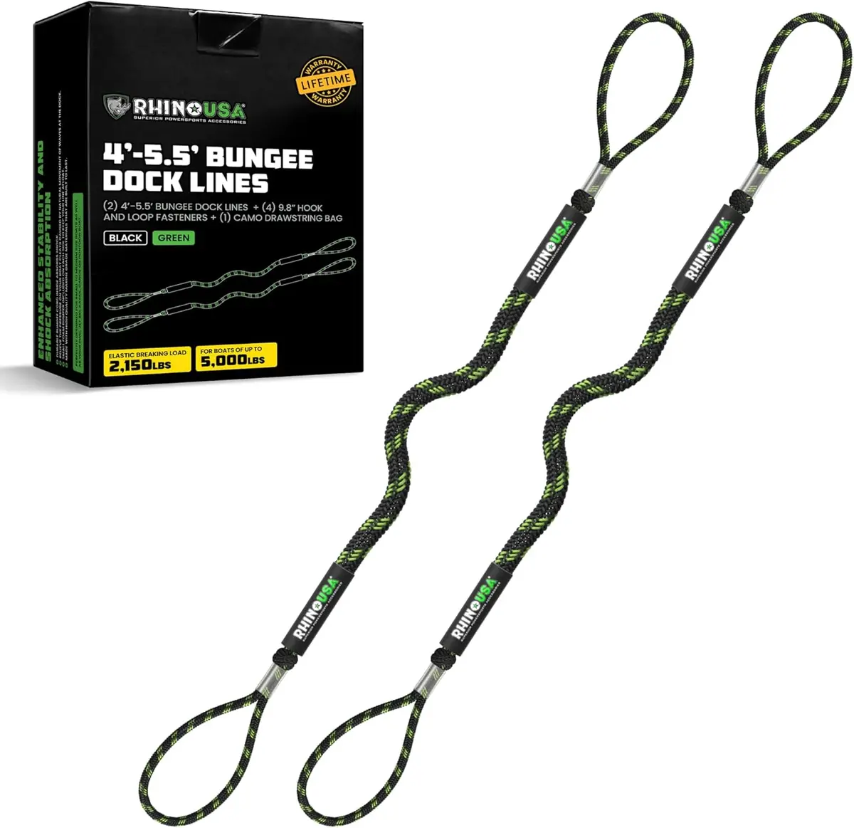 Heavy-Duty Bungee Dock Lines 1