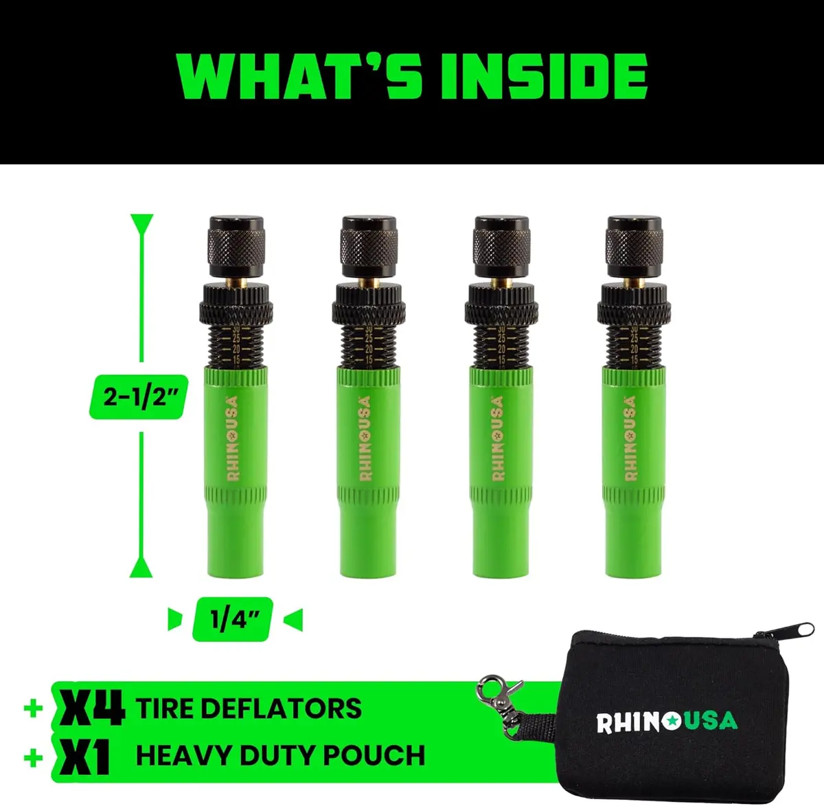 10-30 Psi Adjustable Tire Deflator Kit 2