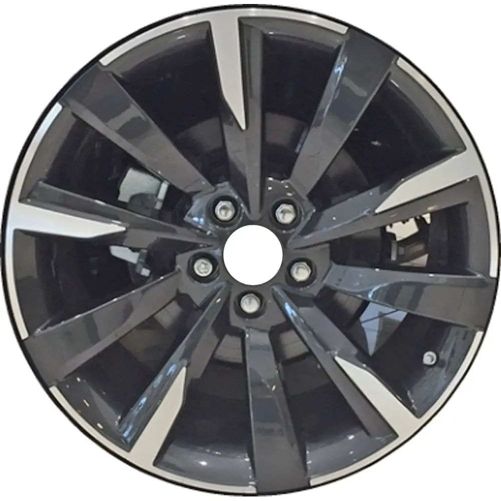 Brand New Oem 19" 2018-2019 Infiniti Q60 Machined And Charcoal Alloy Wheel - 73799 1