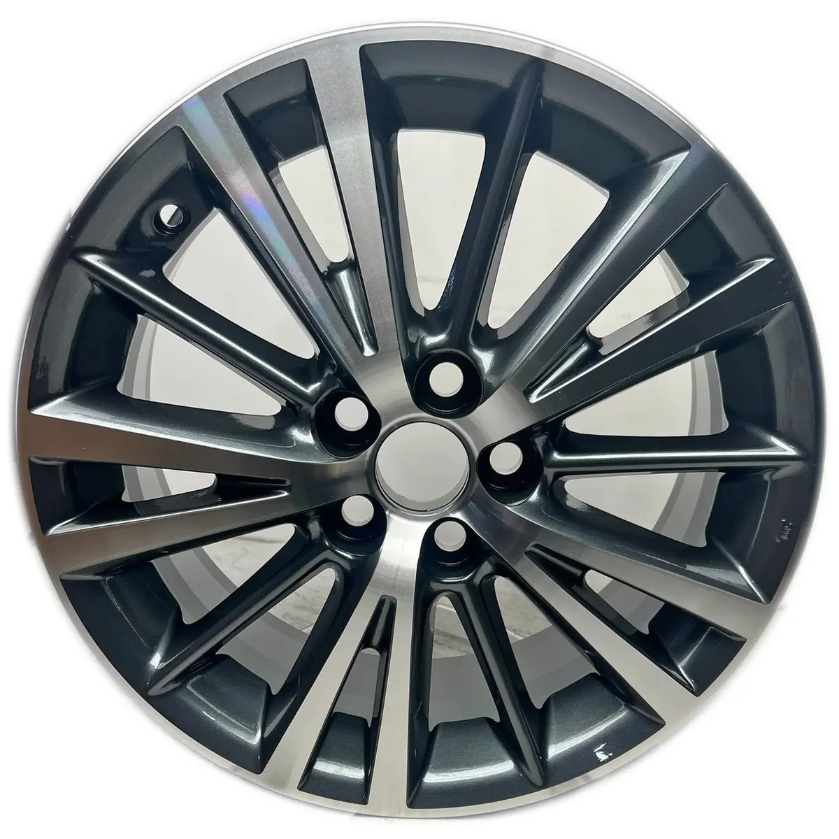 New 16" 2014-2019 Toyota Corolla Machine Charcoal Replacement Alloy Wheel - 75150 1