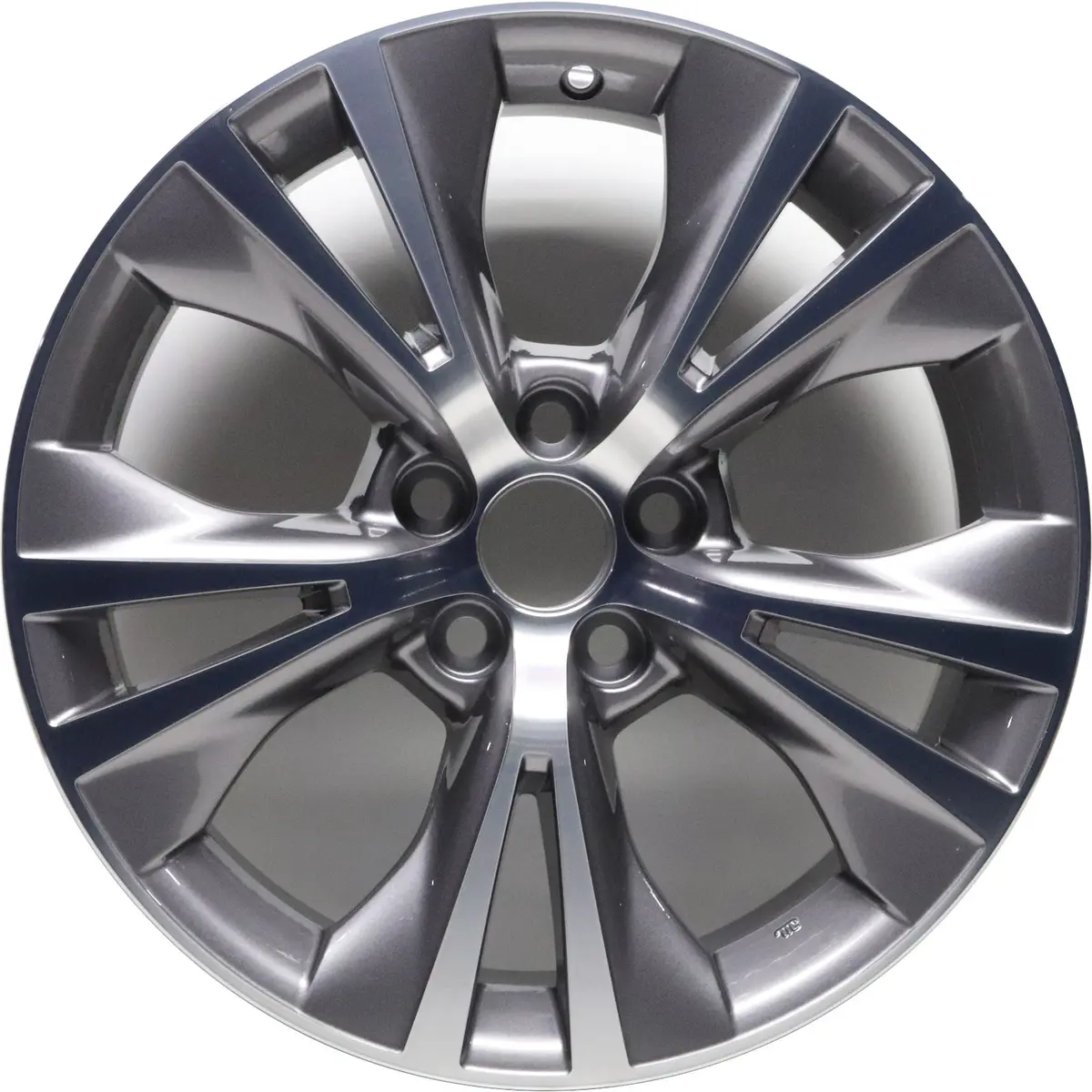 New 18" 2014-2019 Toyota Highlander Machined Charcoal Replacement Alloy Wheel - 75162 1