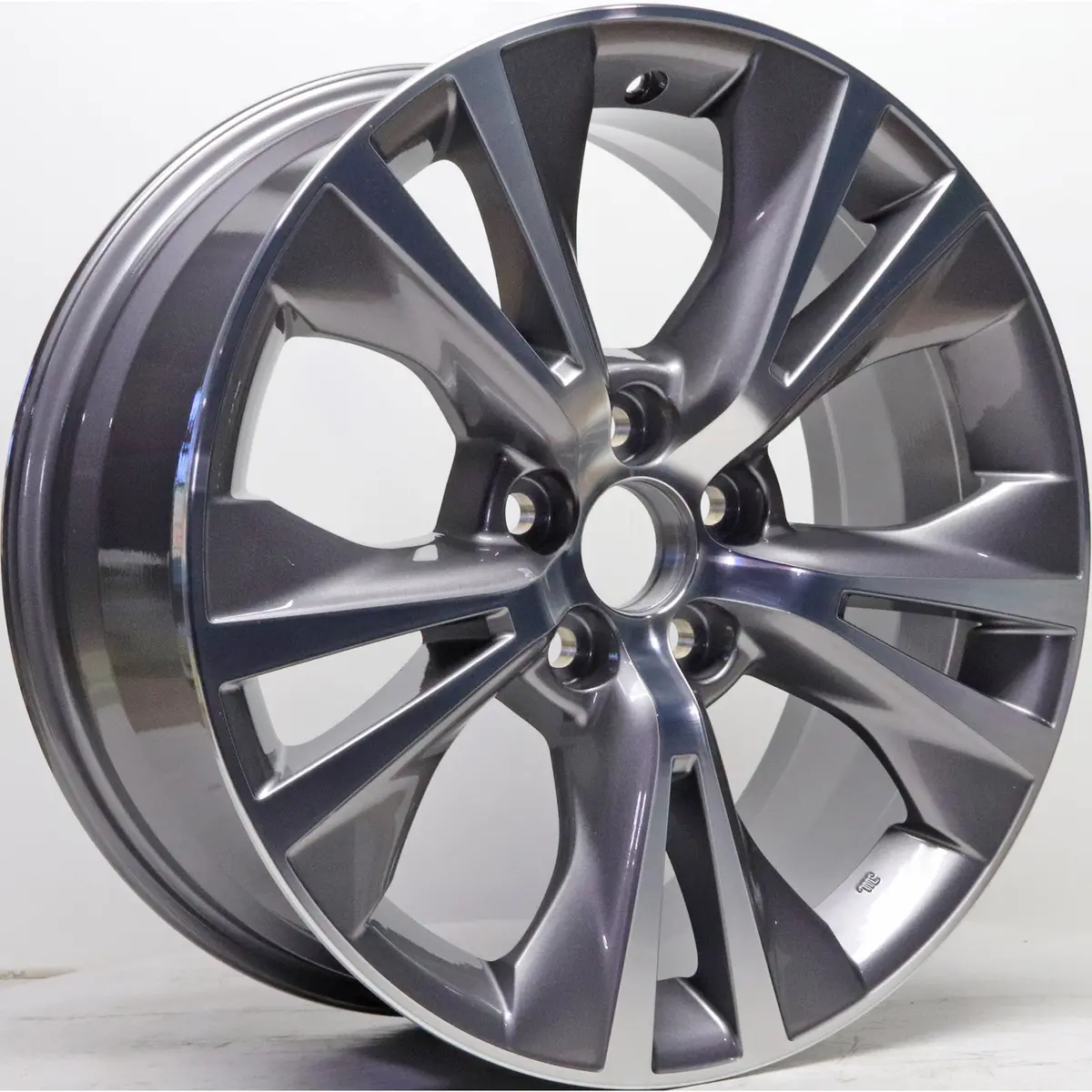 New 18" 2014-2019 Toyota Highlander Machined Charcoal Replacement Alloy Wheel - 75162 2